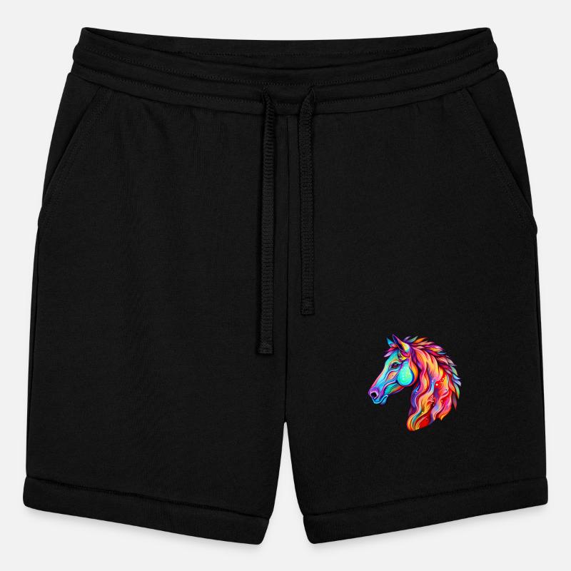 Psychedelic Horse Head Gallop Equine Equestrian