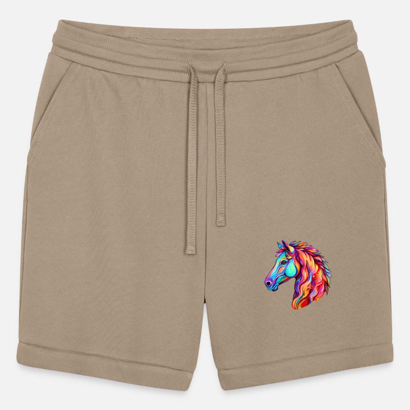 Psychedelic Horse Head Gallop Equine Equestrian