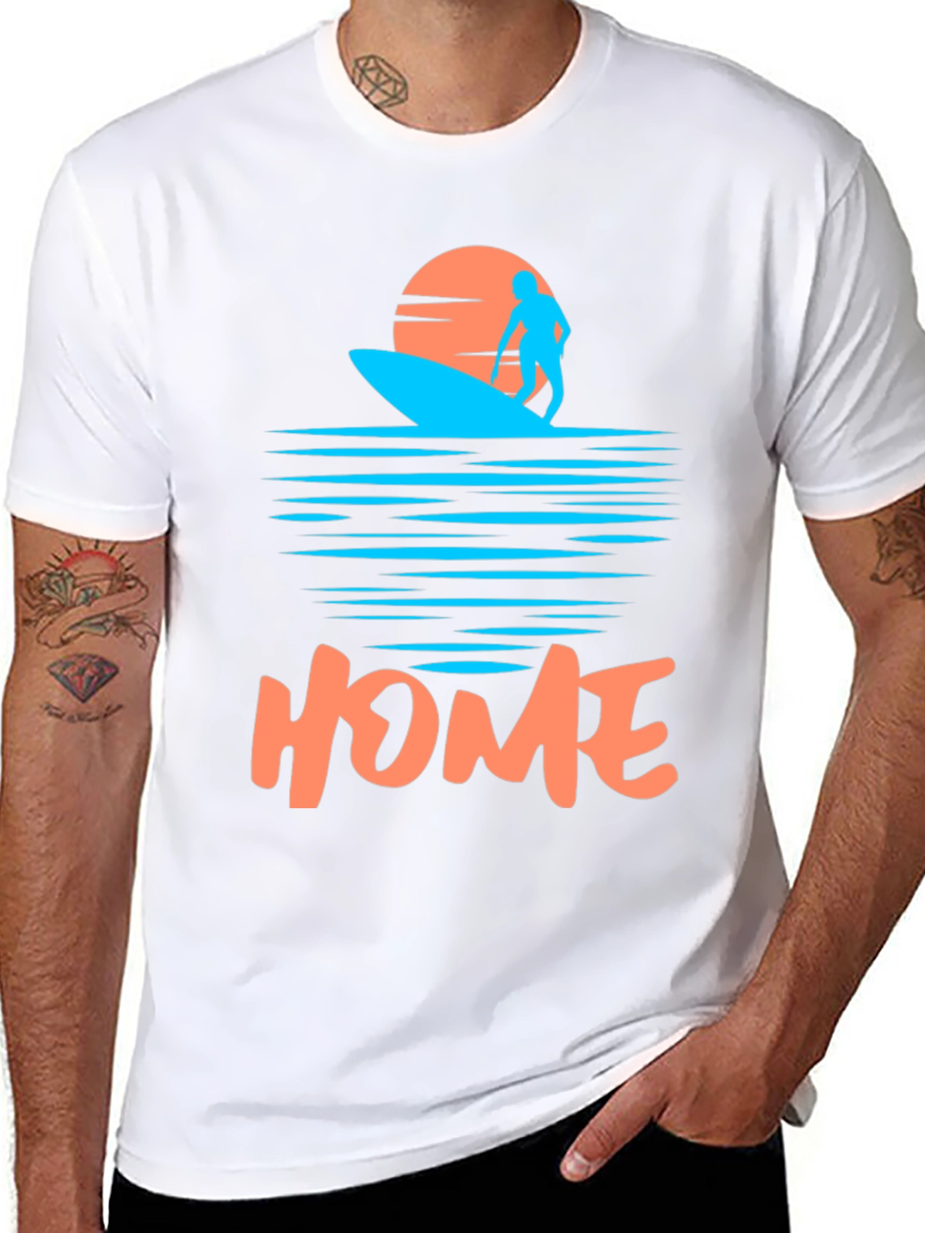 Surfing Home T-Shirt
