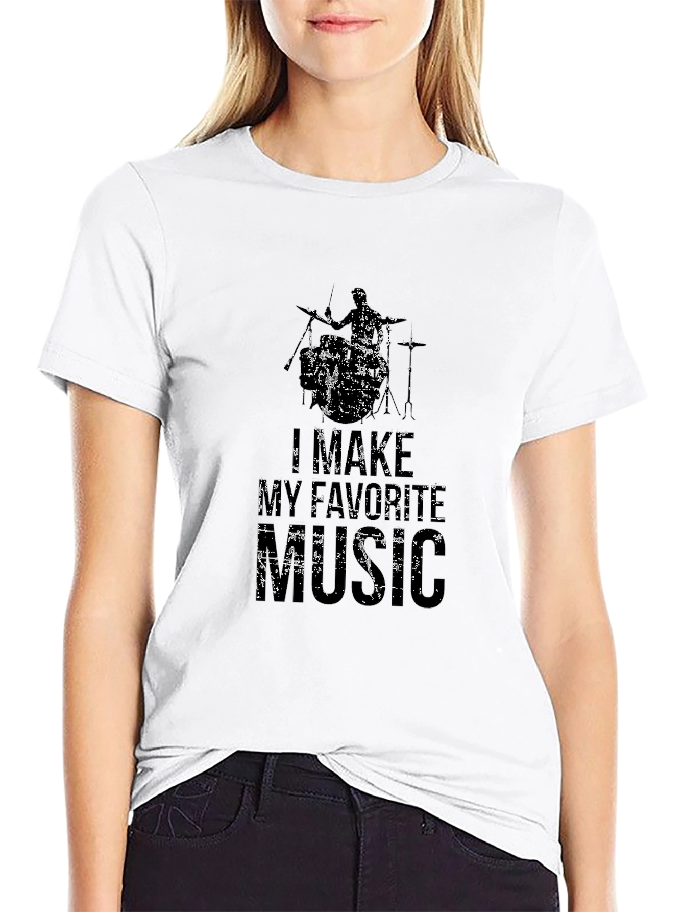 Drummer Music T-Shirt