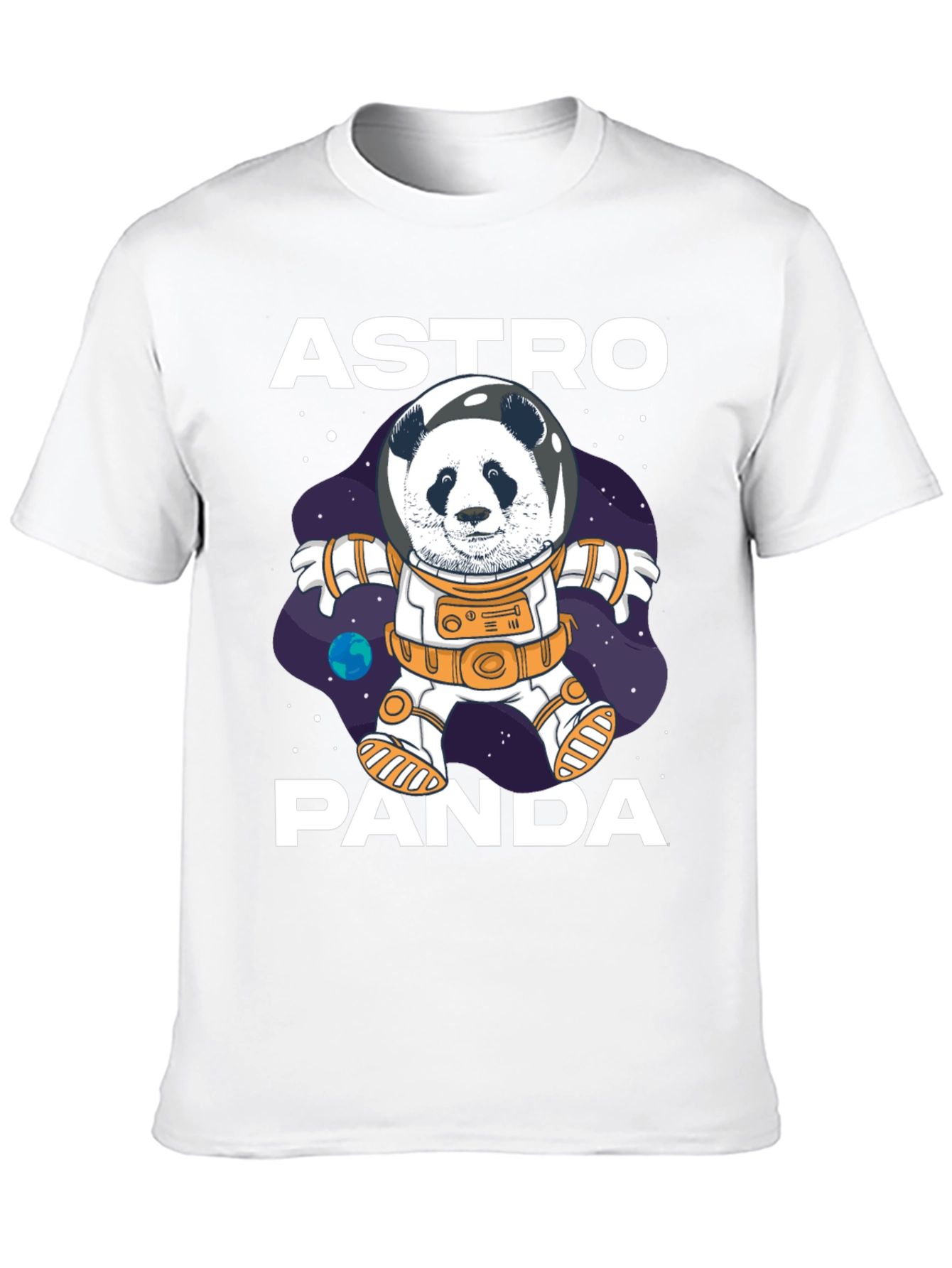 Astro Panda Graphic Tee - Space Adventure