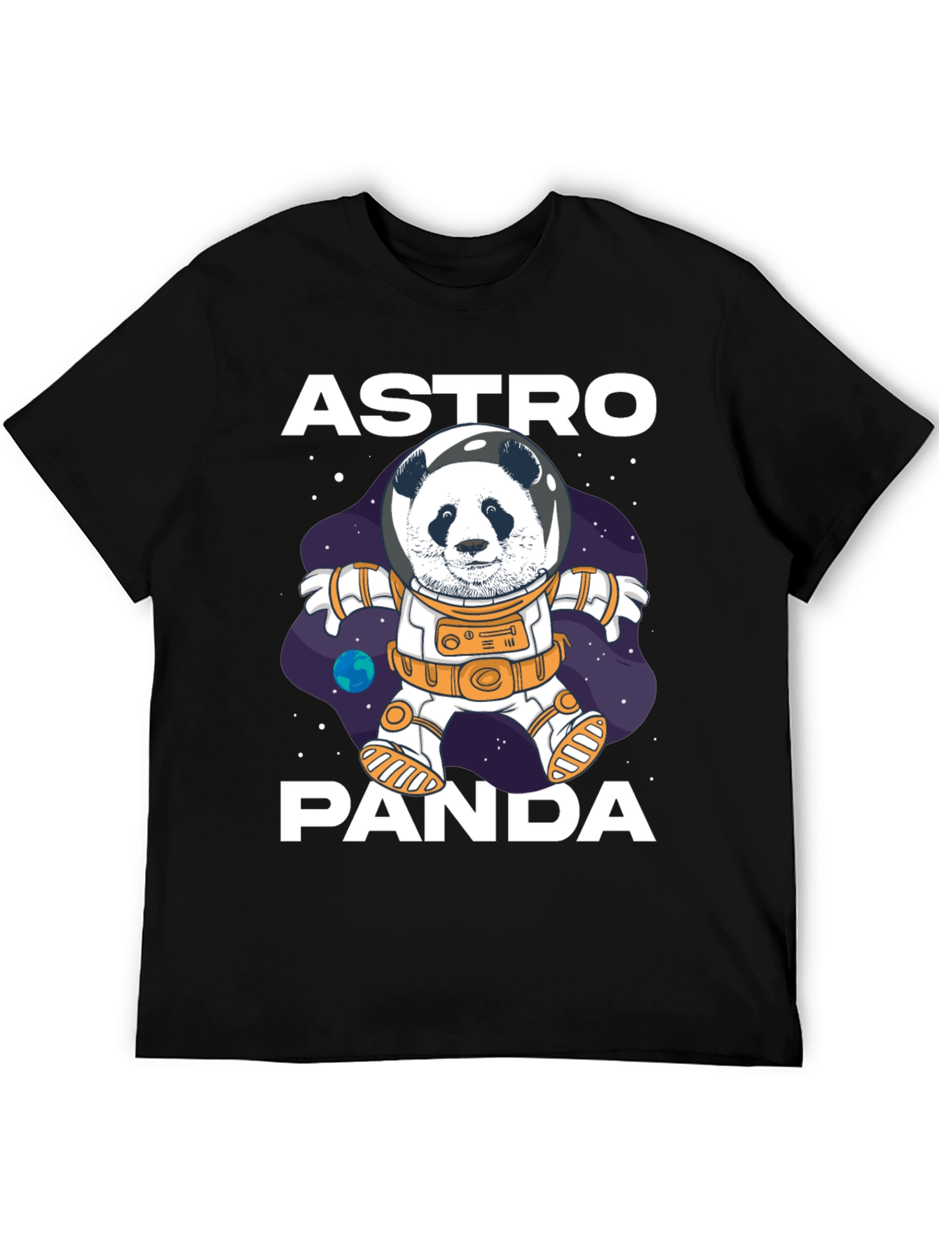 Astro Panda Graphic Tee - Space Adventure