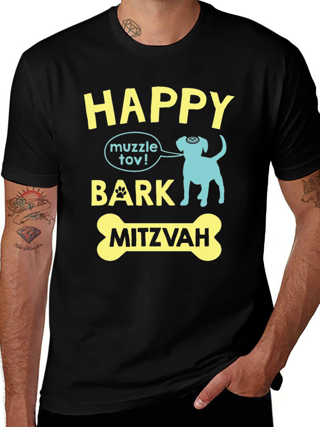 Happy Bark Mitzvah T-Shirt