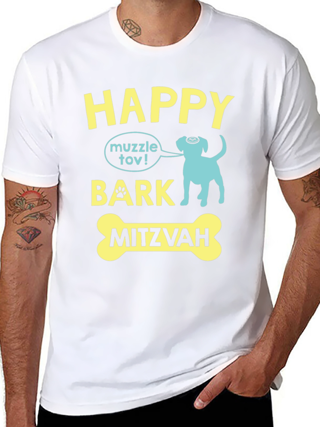 Happy Bark Mitzvah T-Shirt