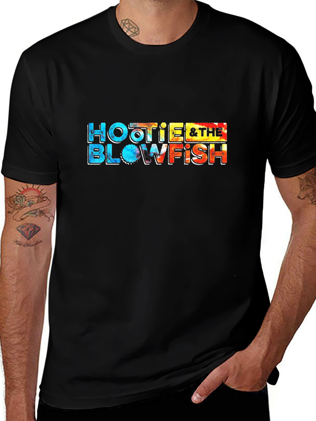 Hootie & The Blowfish Graphic Black T-Shirt