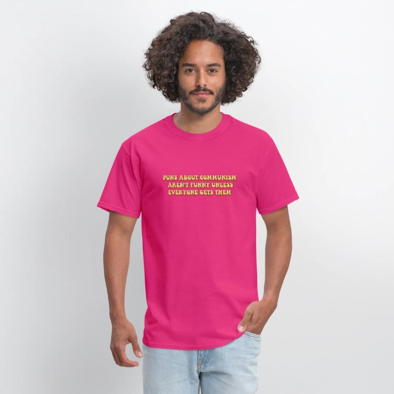 Puns about communism aren't funny Unless