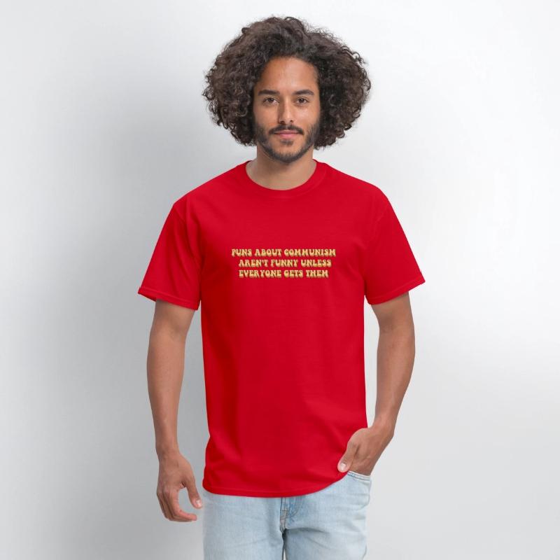 Puns about communism aren't funny Unless