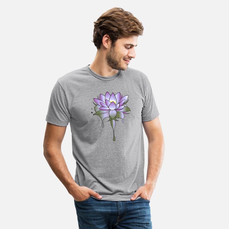 Purple Lotus Flower with Gradient