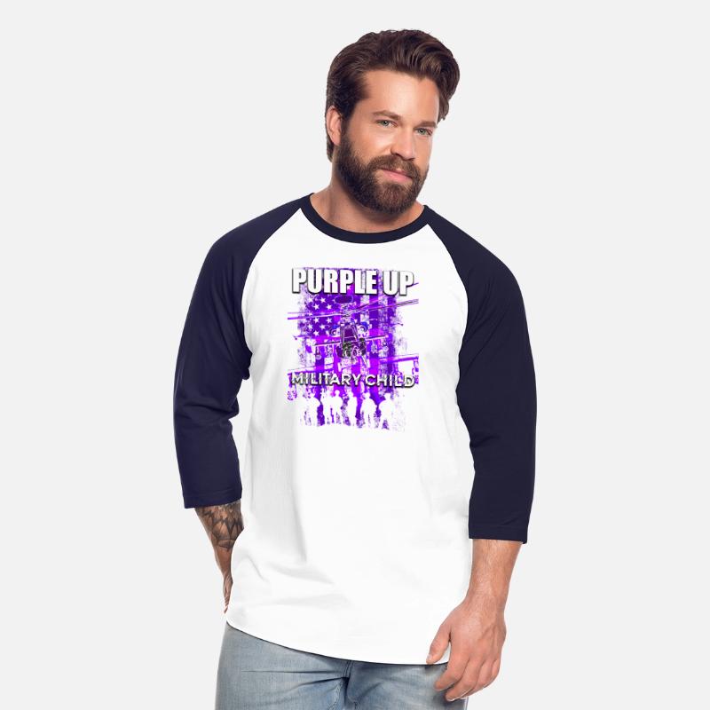 Purple Up Shirts Military Child Kids Army Dad US F