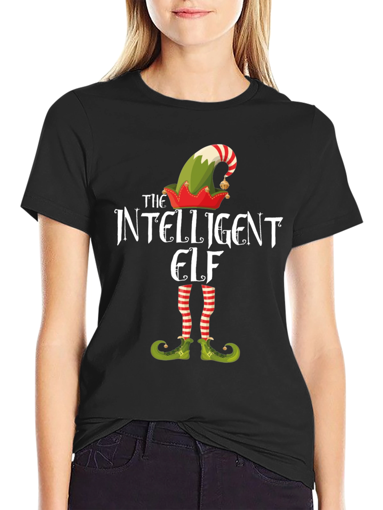 Intelligent Elf Christmas T-Shirt