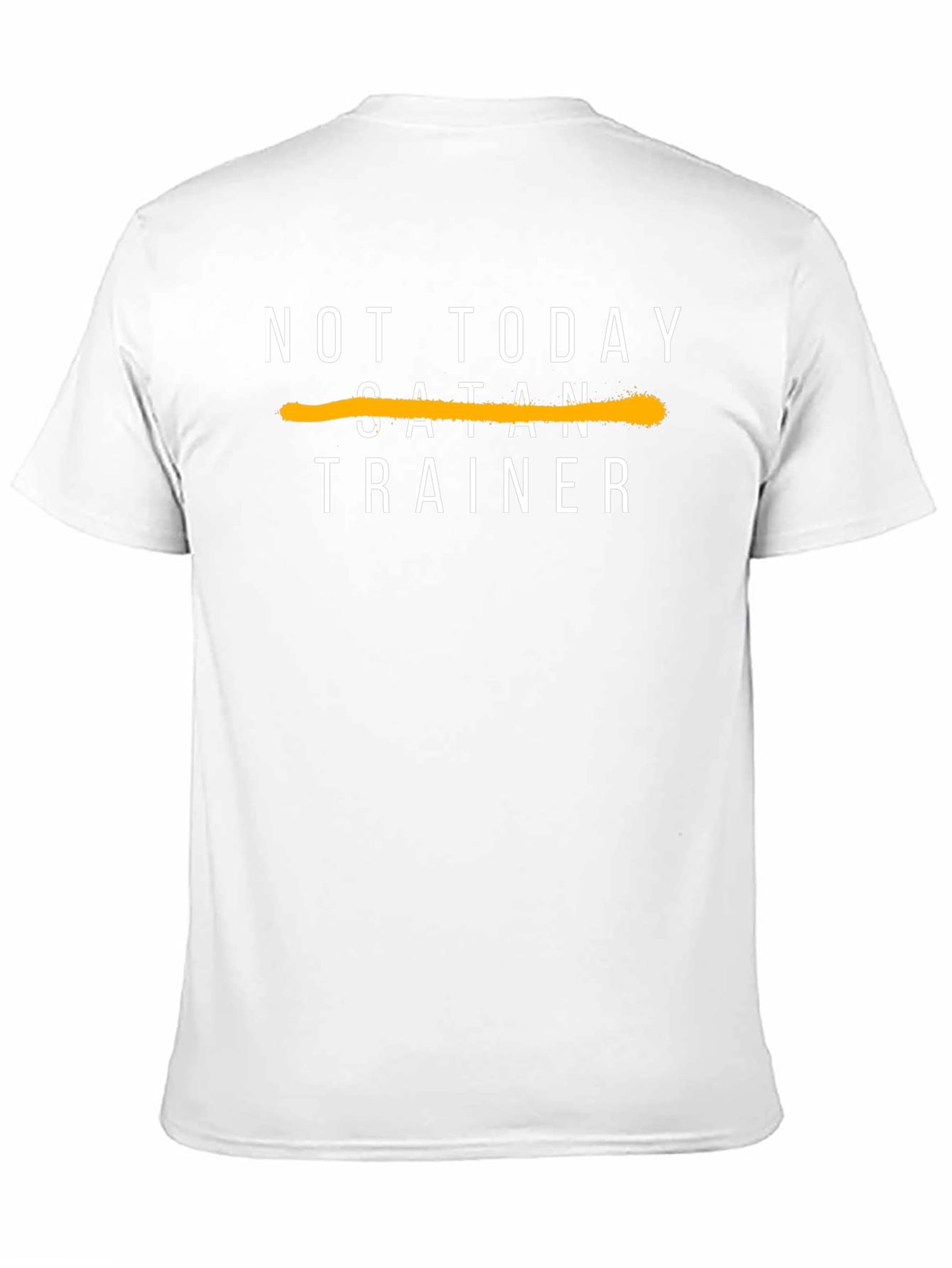 Not Today Satan Trainer T-Shirt
