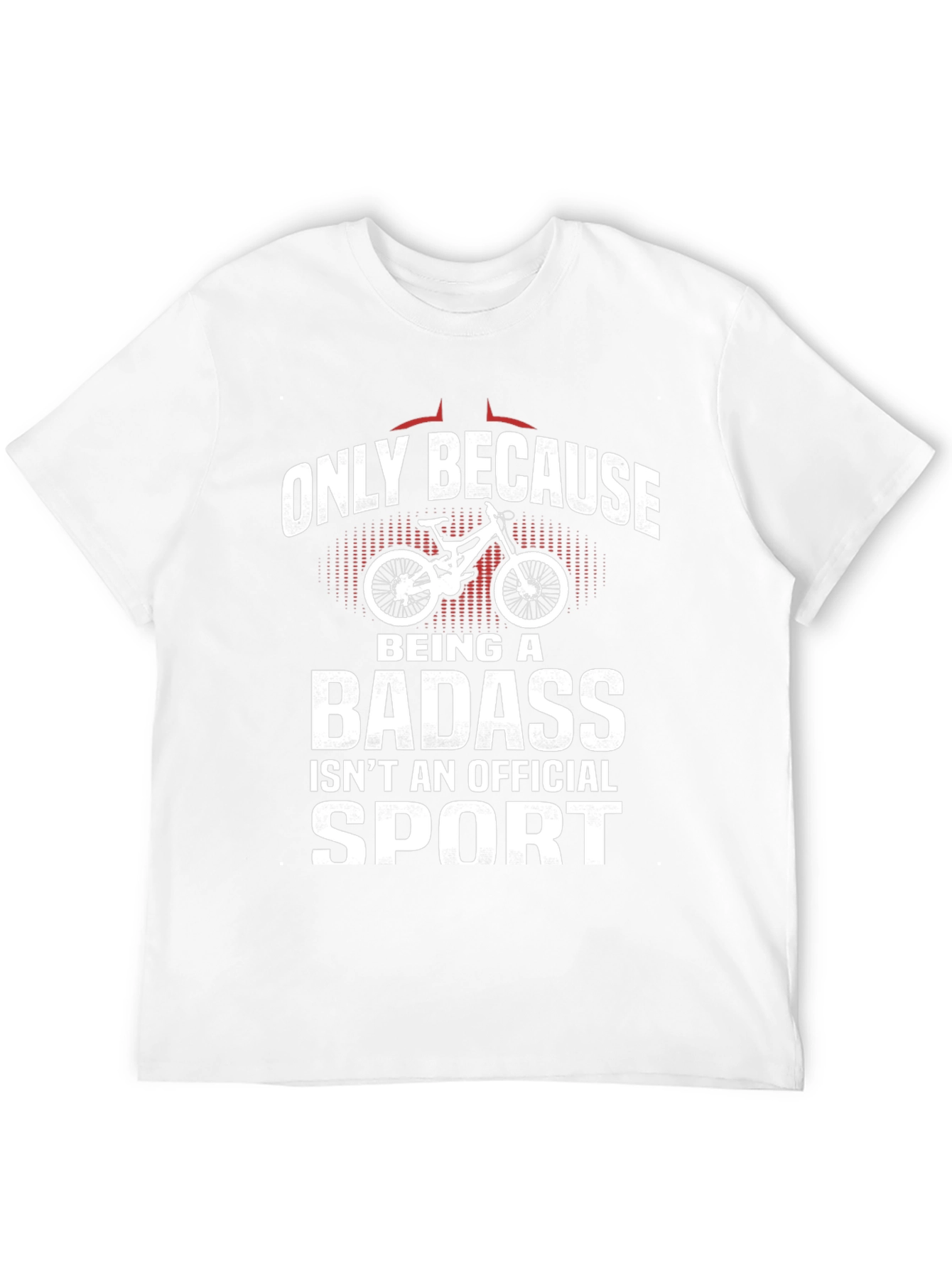 Funny Mountain Biking T-Shirt - Badass Sport Tee