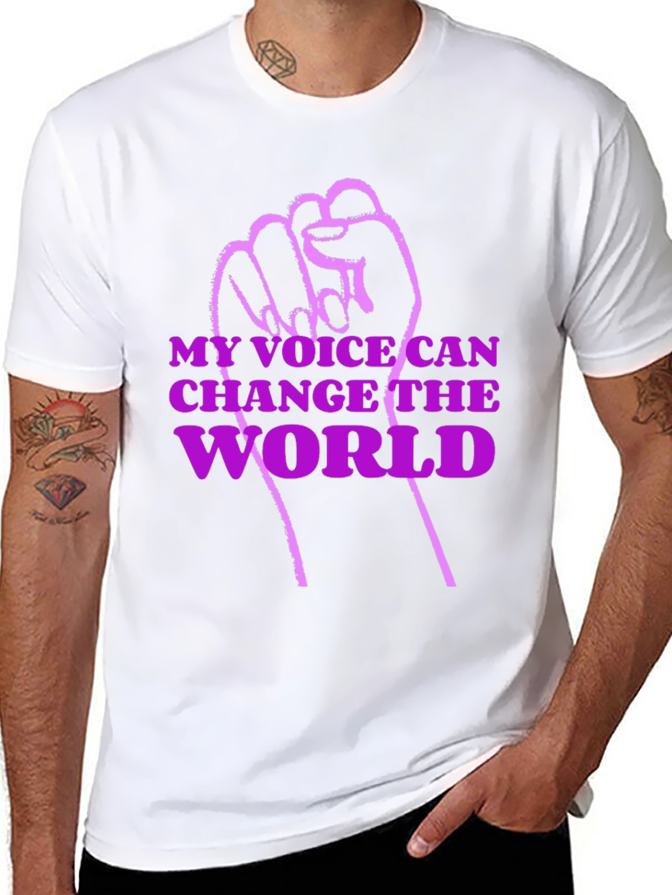 Voice Can Change the World T-Shirt
