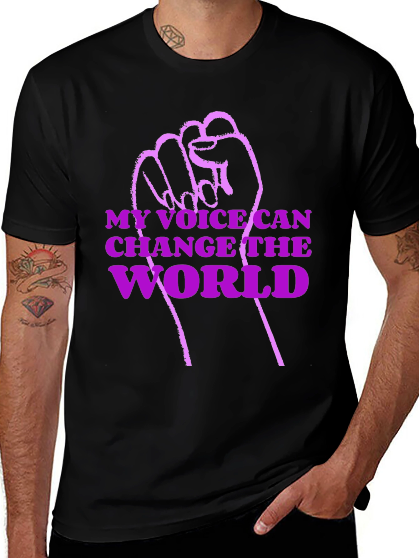 Voice Can Change the World T-Shirt
