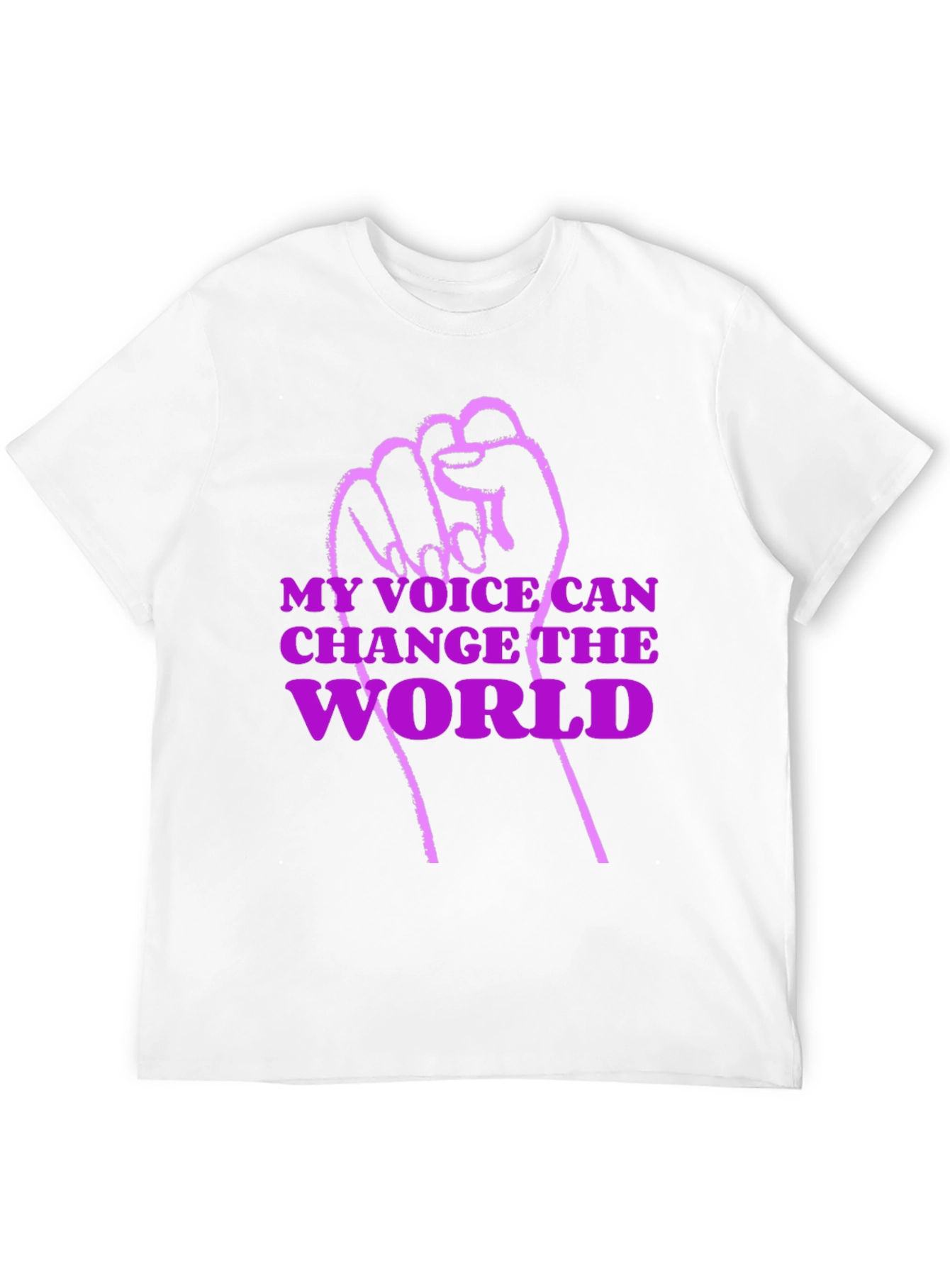 Voice Can Change the World T-Shirt