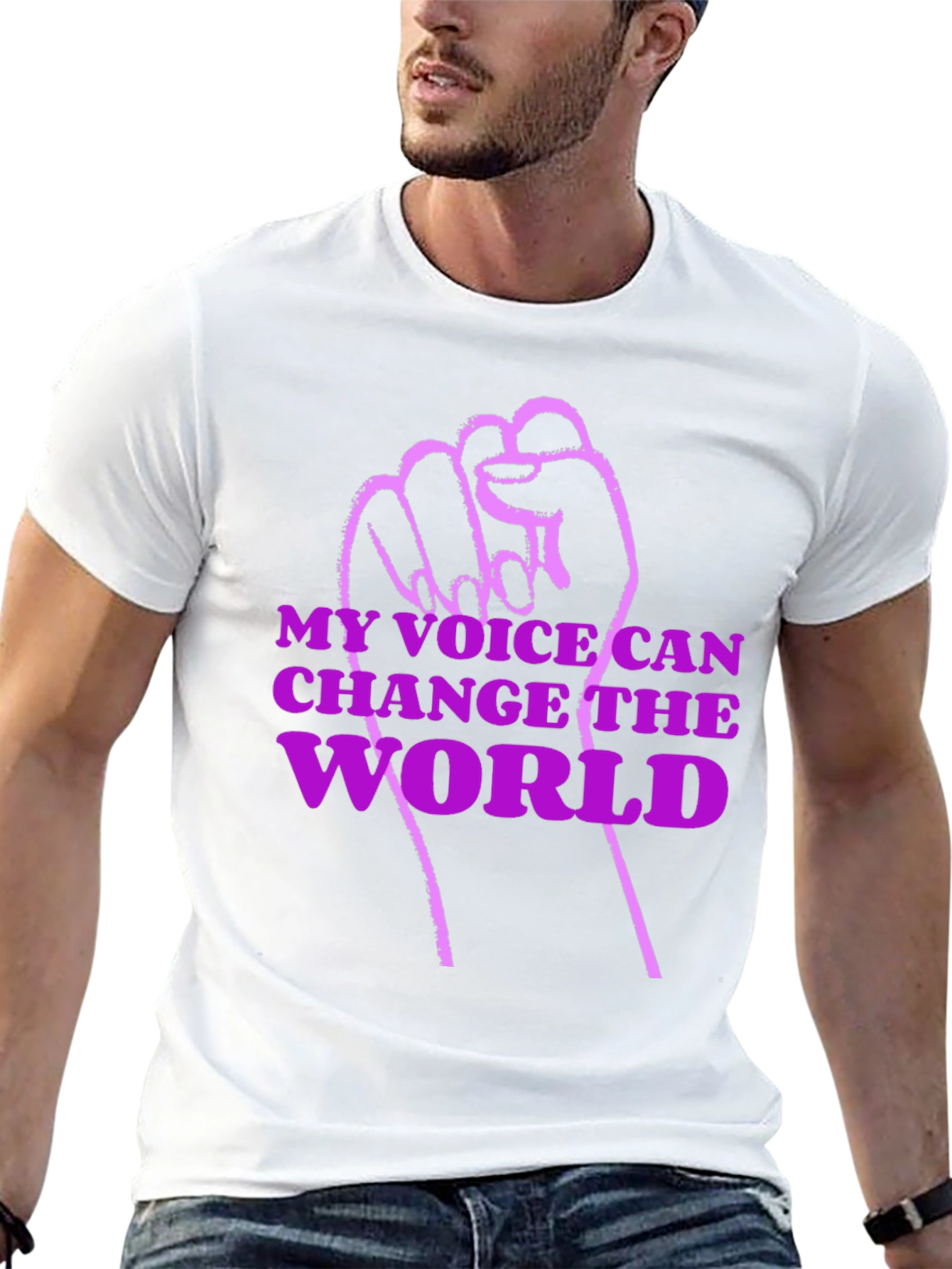 Voice Can Change the World T-Shirt