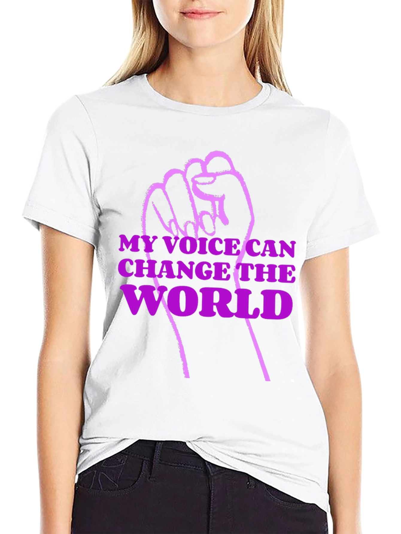 Voice Can Change the World T-Shirt