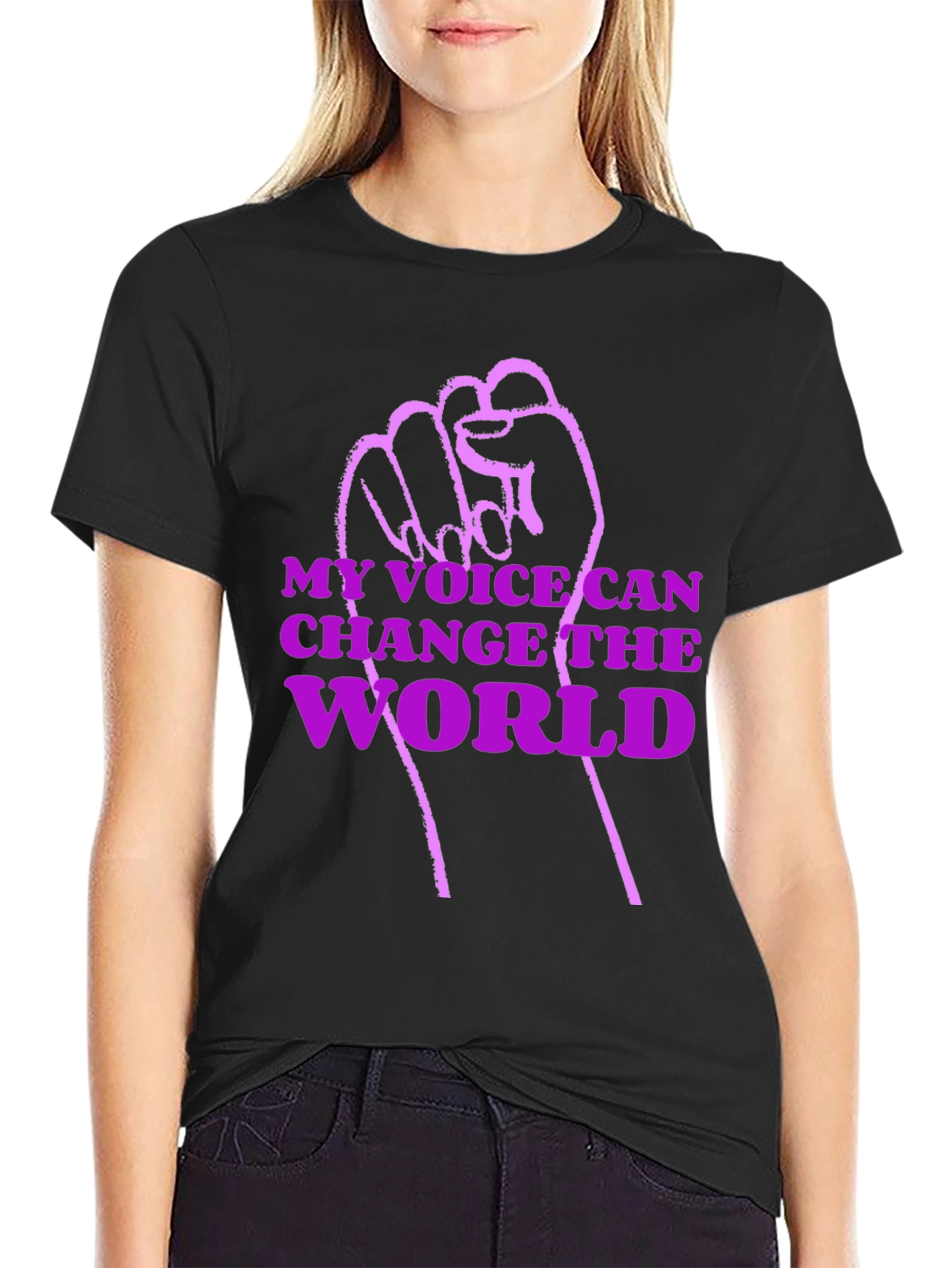 Voice Can Change the World T-Shirt