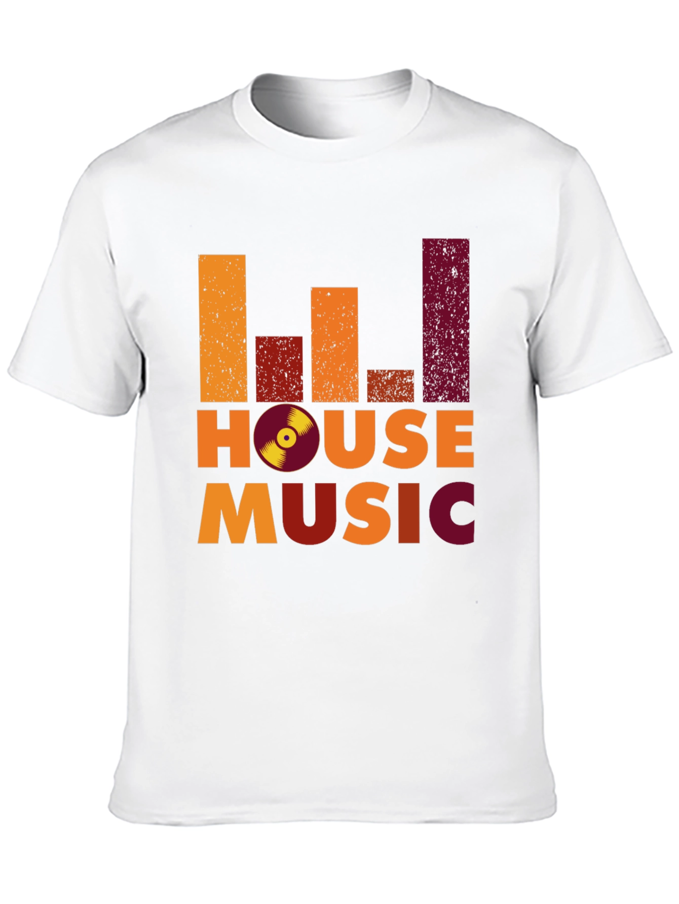 House Music Graphic Tee - DJ Inspired Style