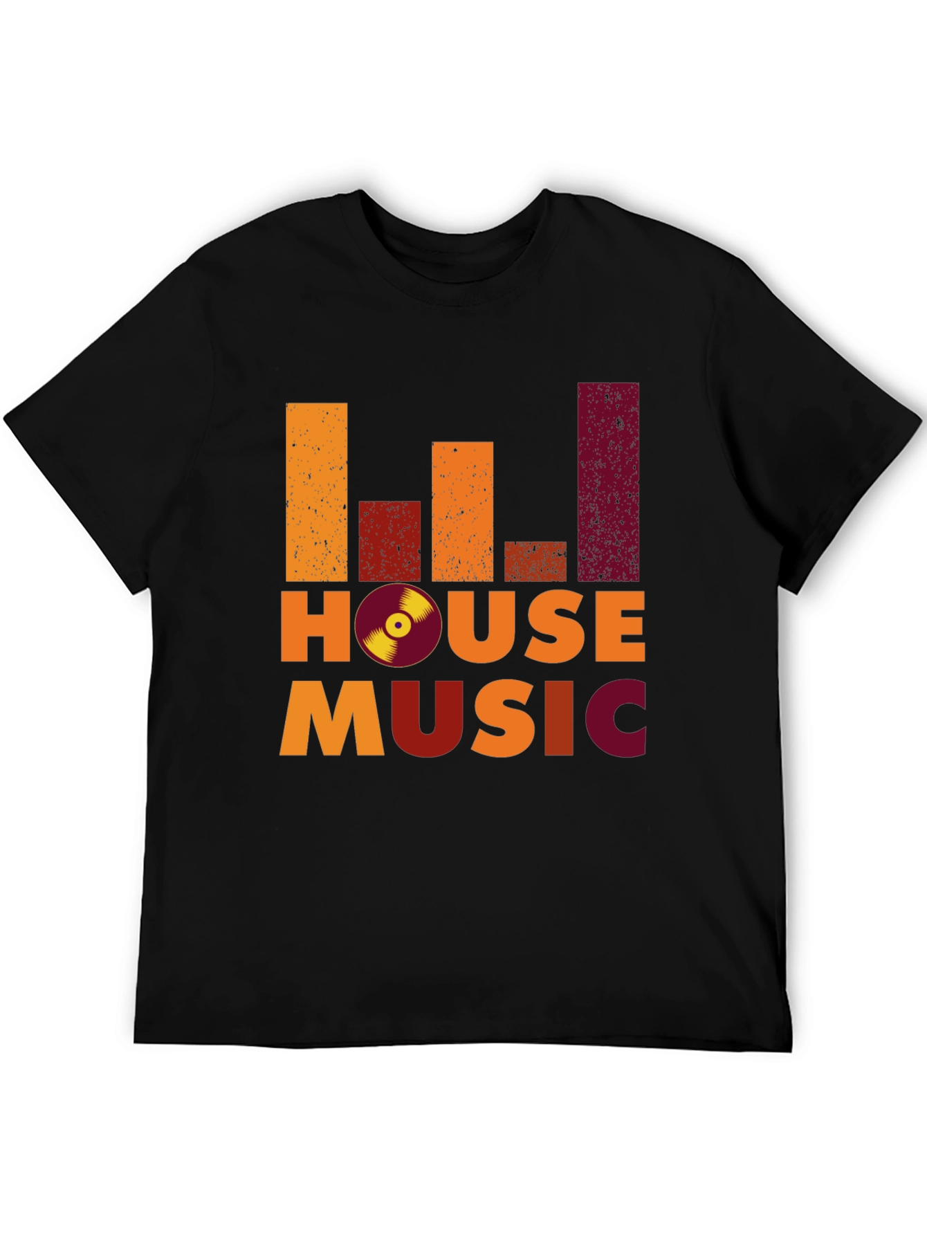 House Music Graphic Tee - DJ Inspired Style