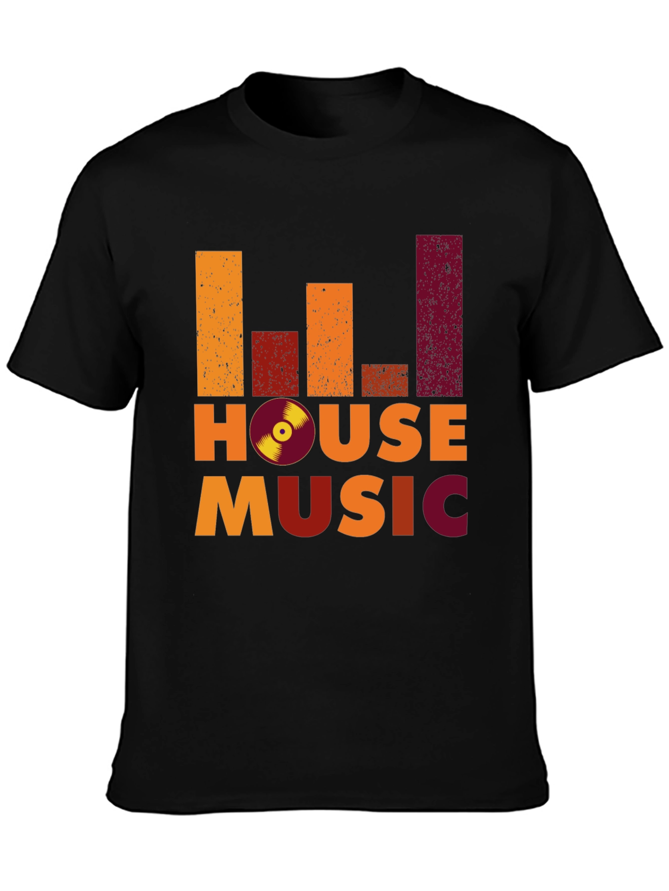 House Music Graphic Tee - DJ Inspired Style