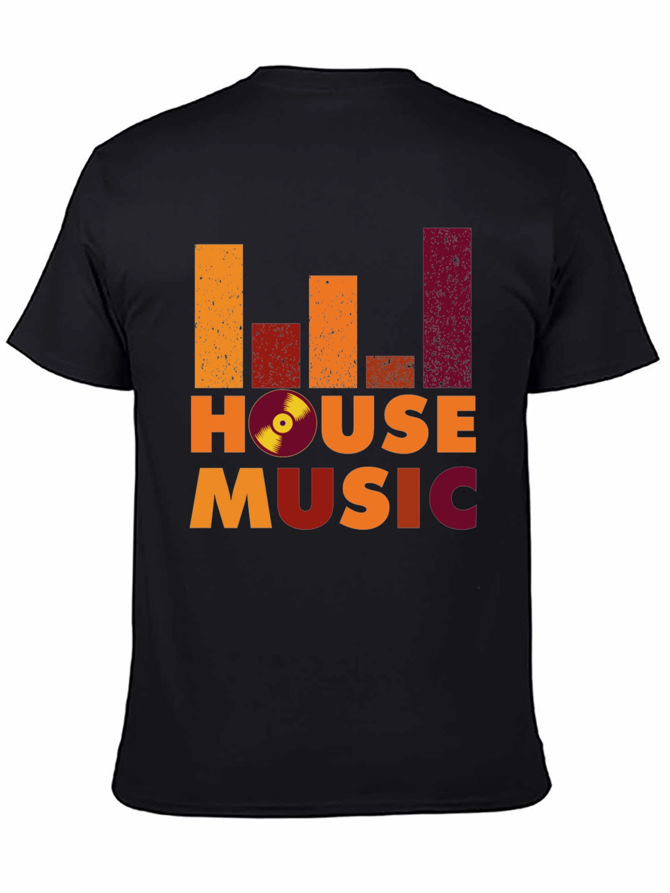House Music Graphic Tee - DJ Inspired Style
