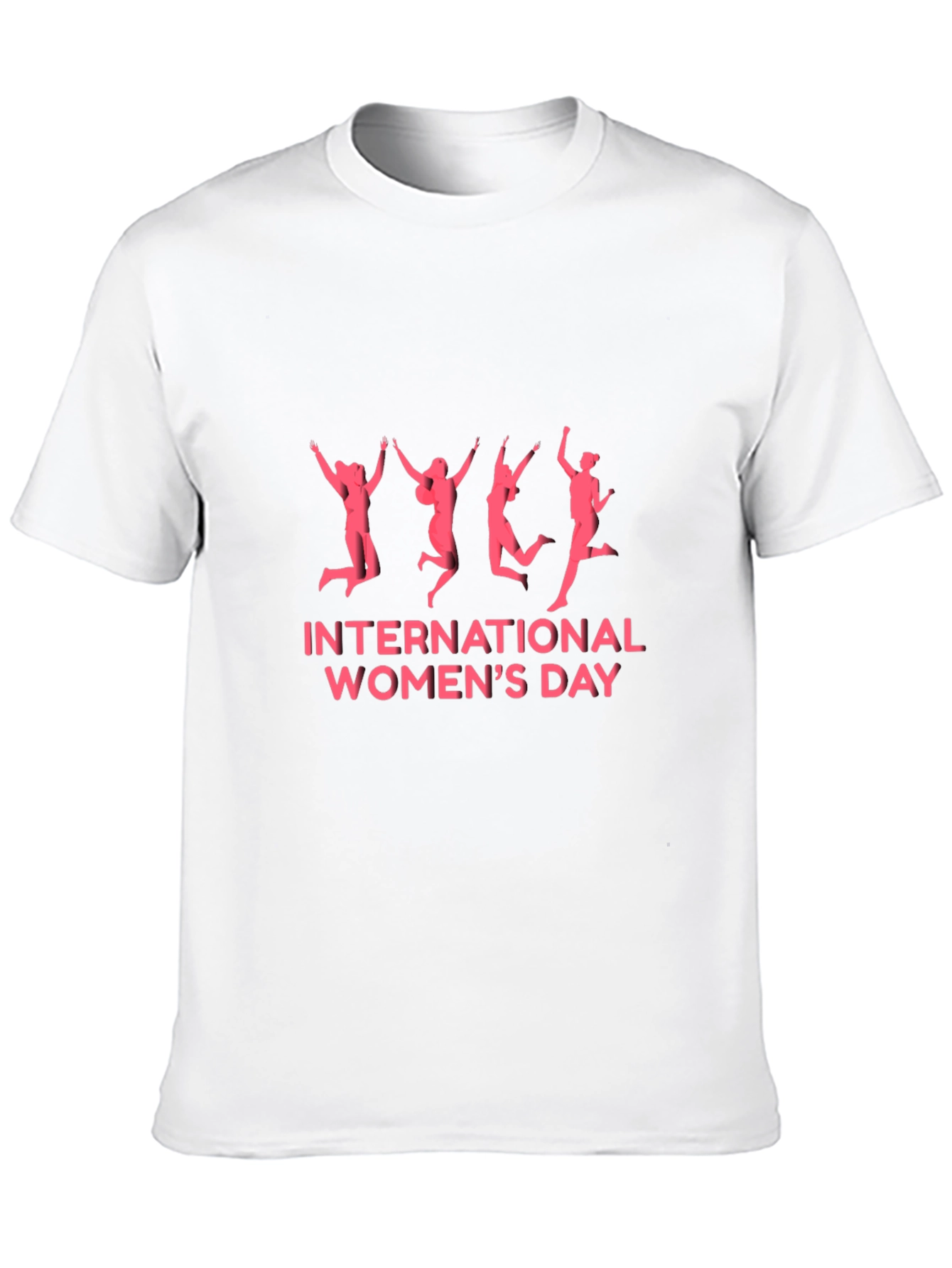 International Womens Day Black T-Shirt