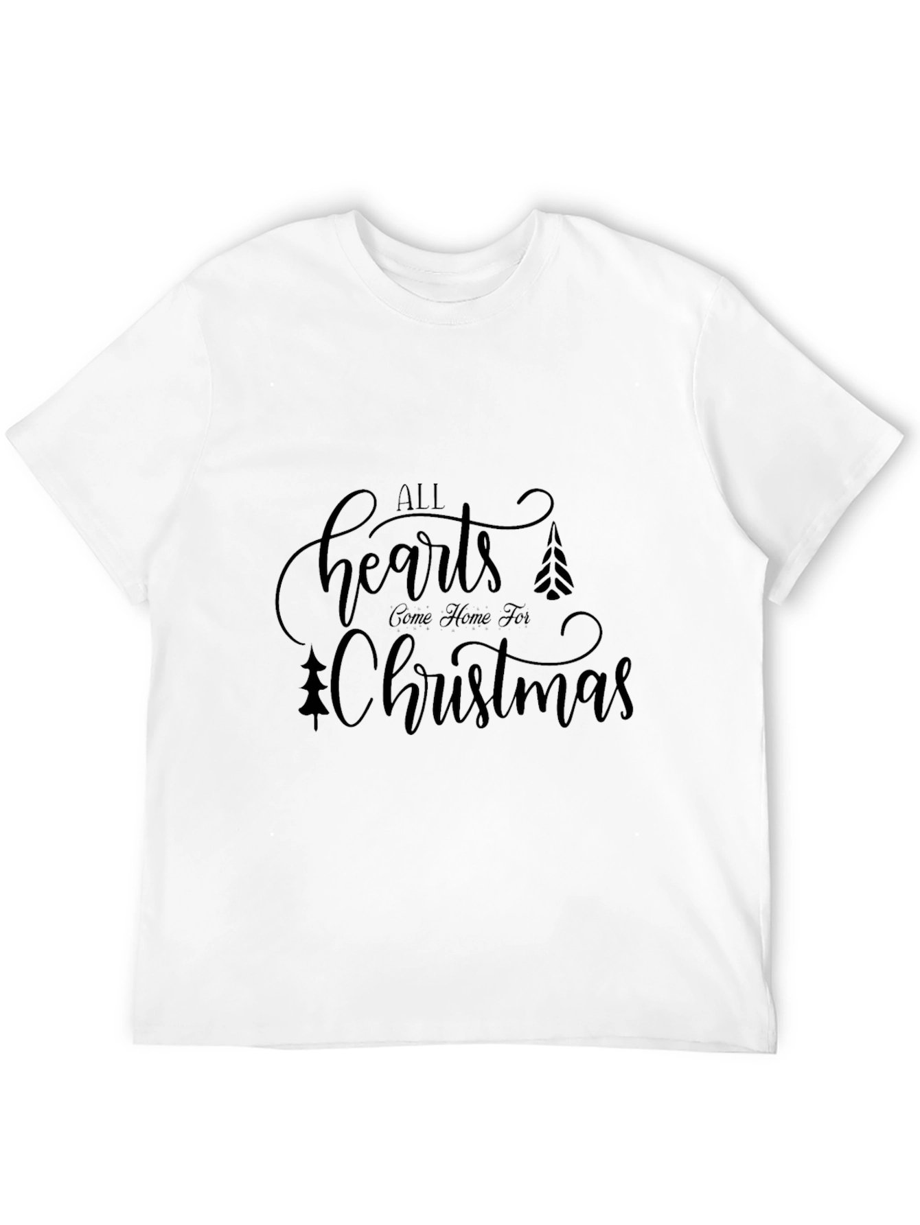 All Hearts Christmas Graphic Tee - Unisex