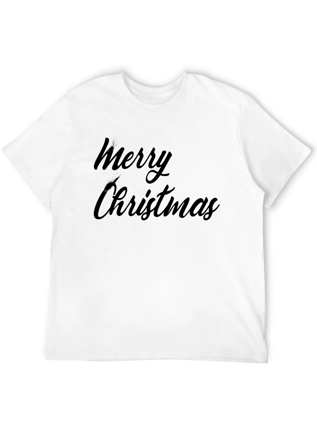 Merry Christmas Black T-Shirt