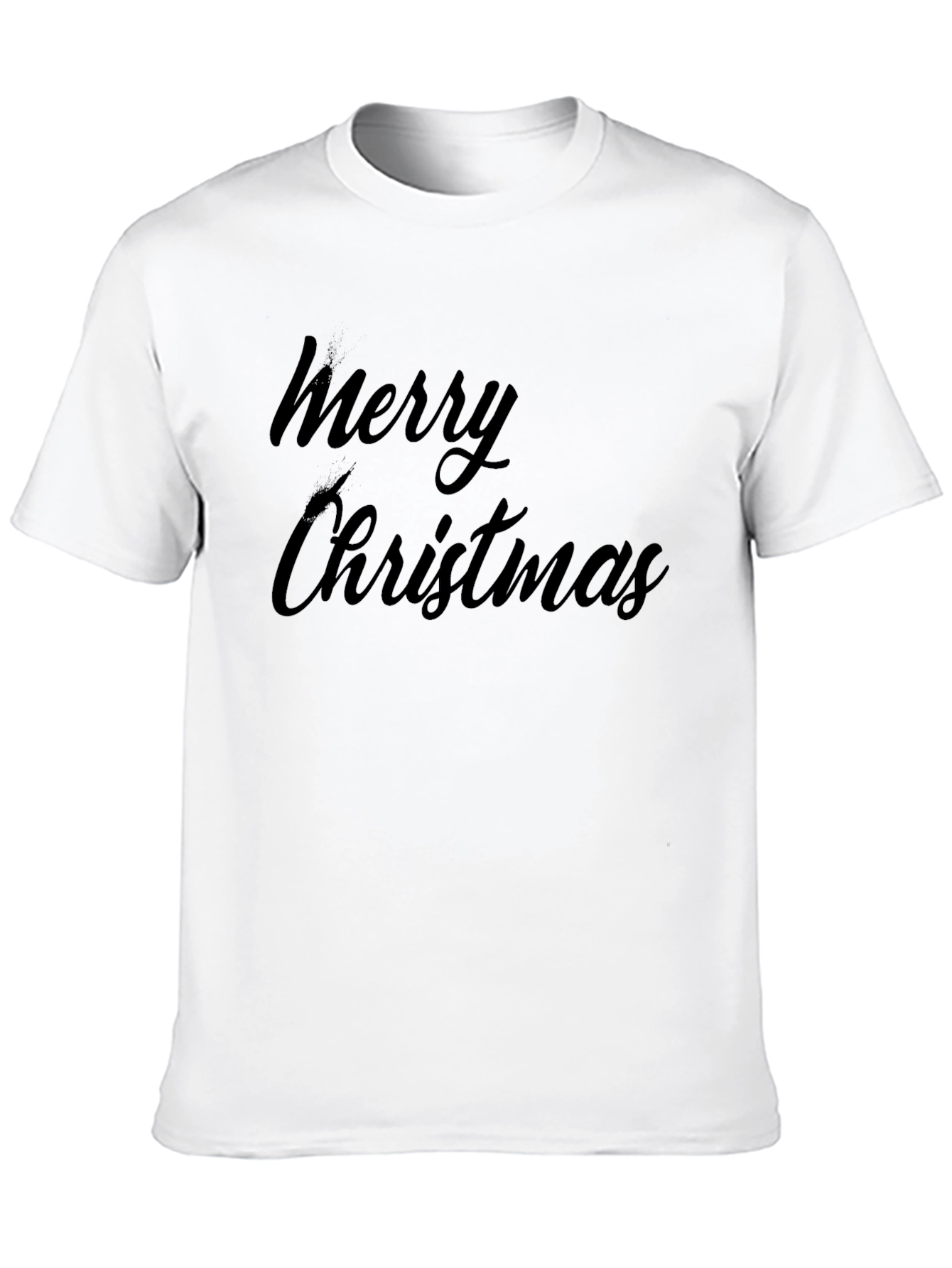 Merry Christmas Black T-Shirt