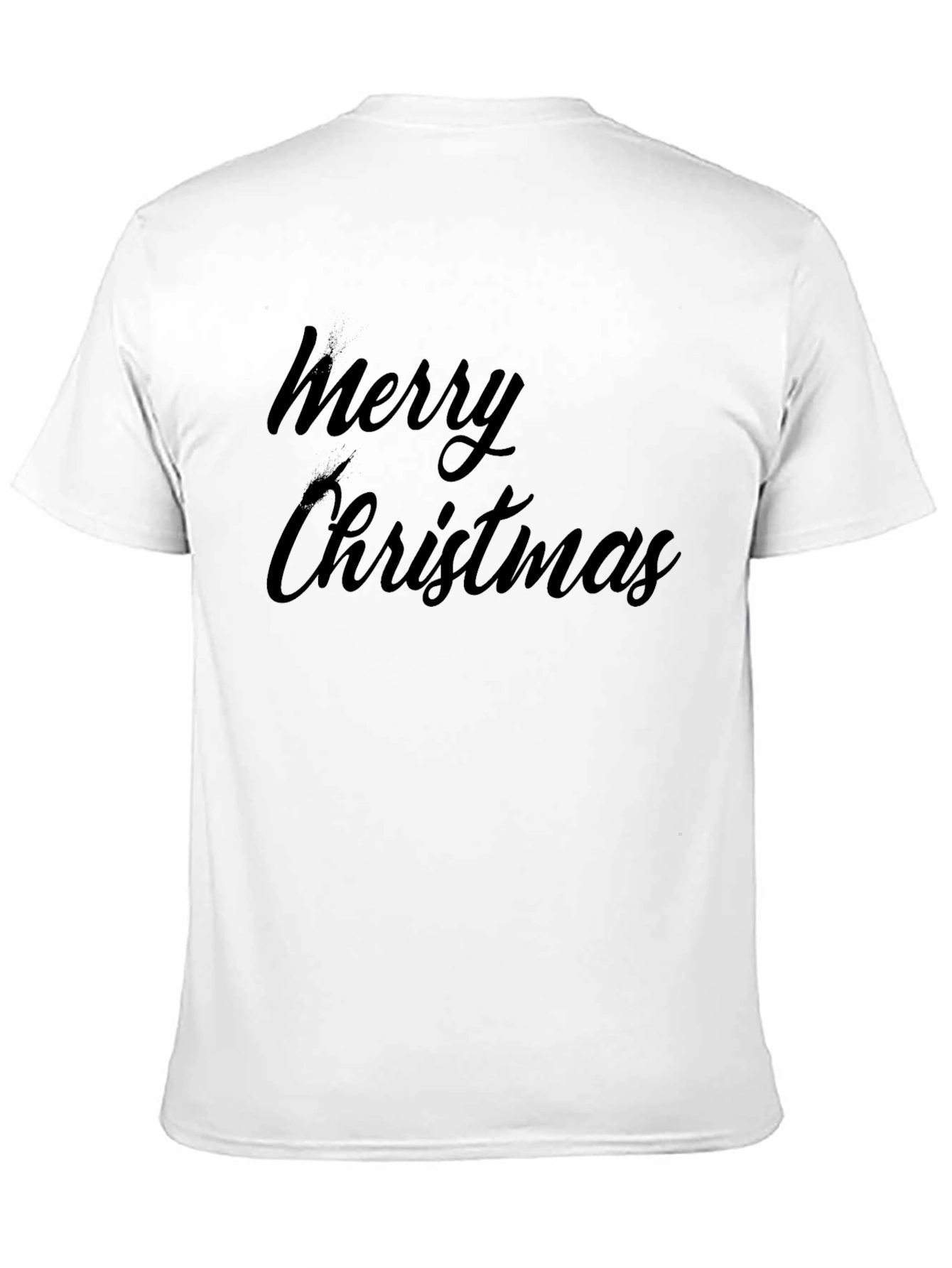 Merry Christmas Black T-Shirt