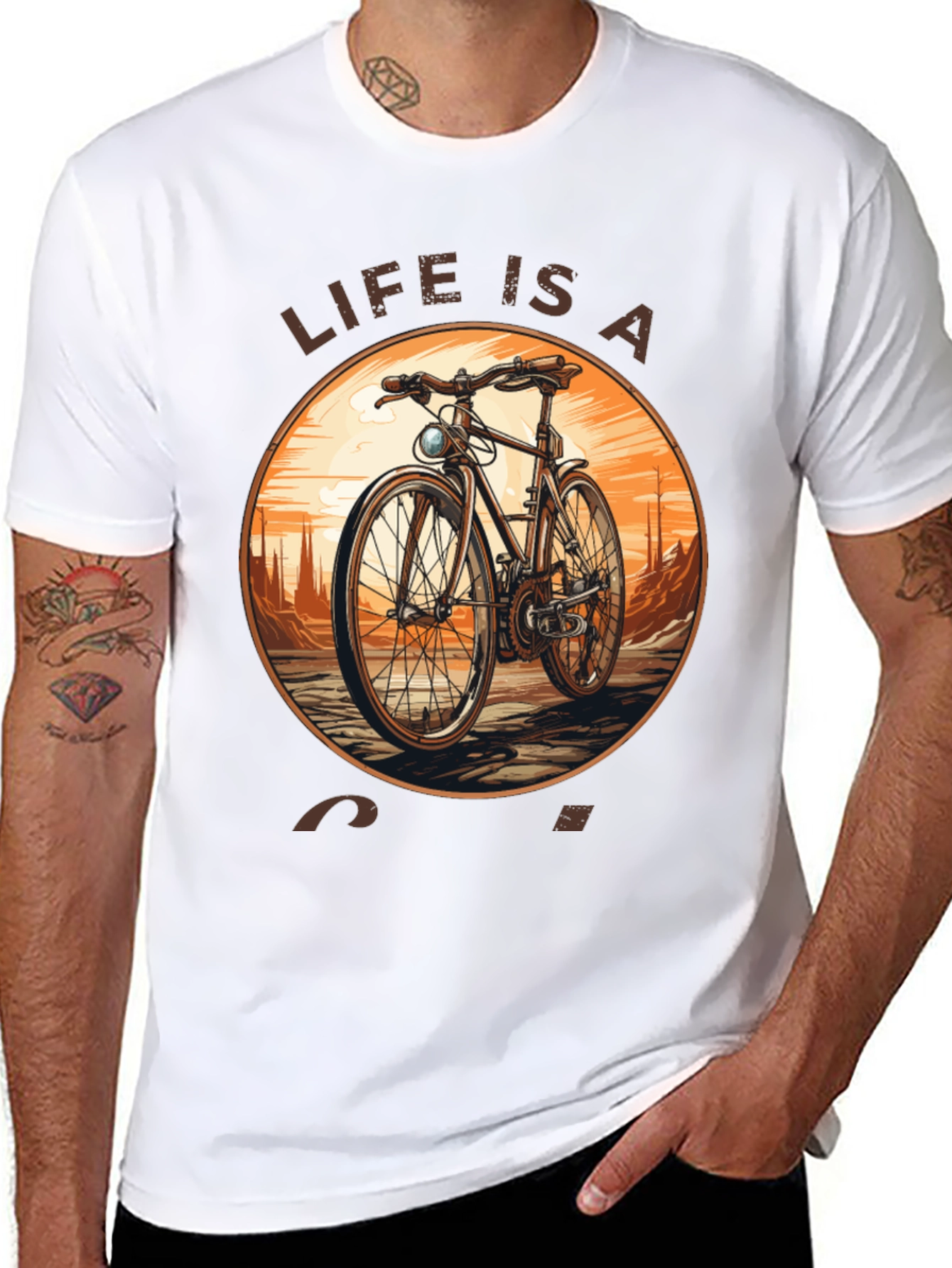 Life is a Ride Graphic Tee
