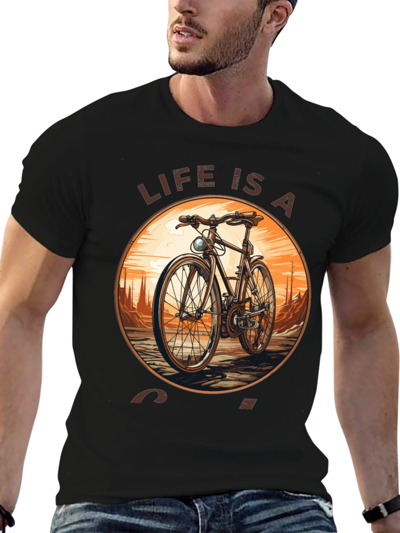 Life is a Ride Graphic Tee