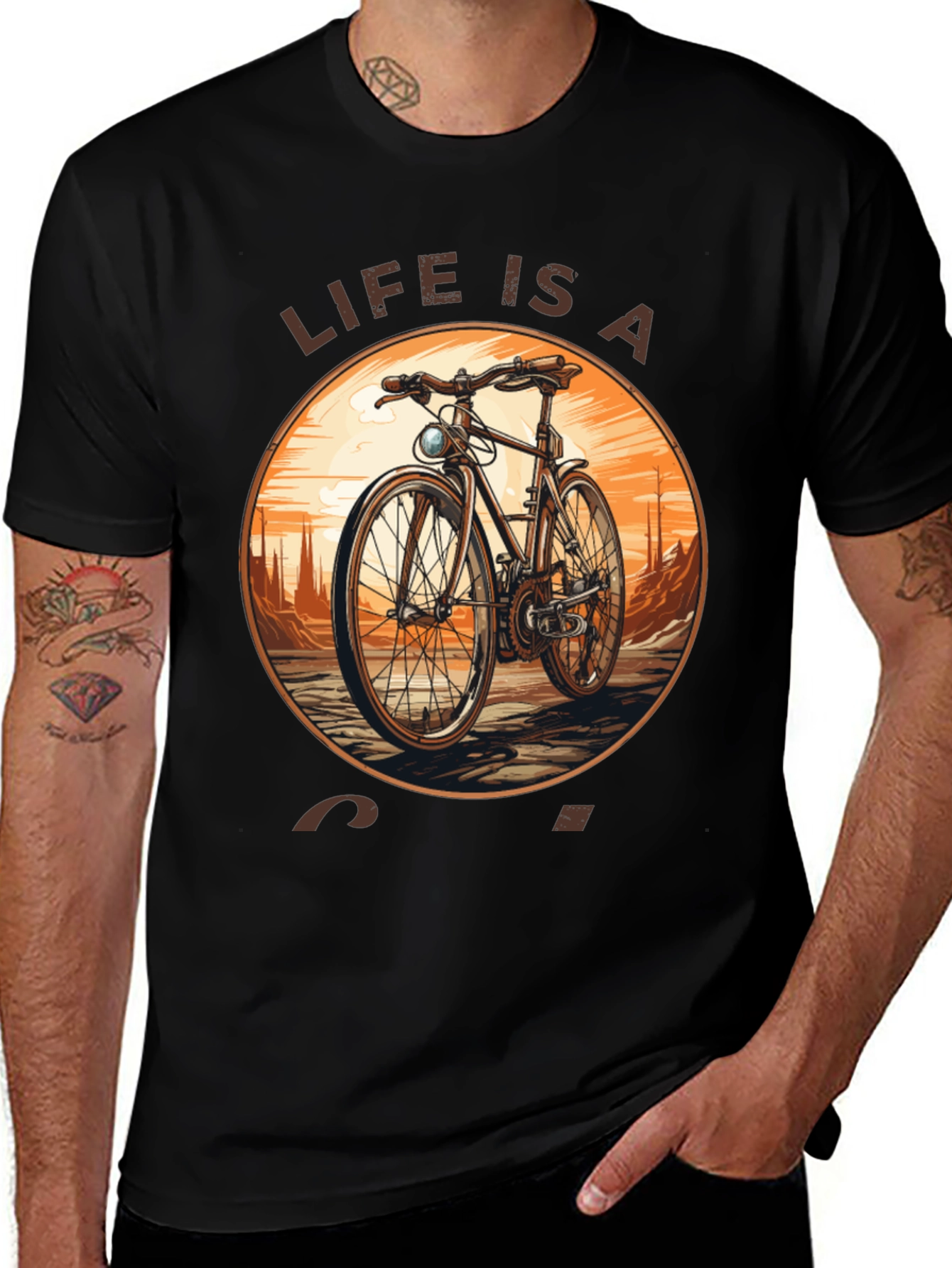 Life is a Ride Graphic Tee