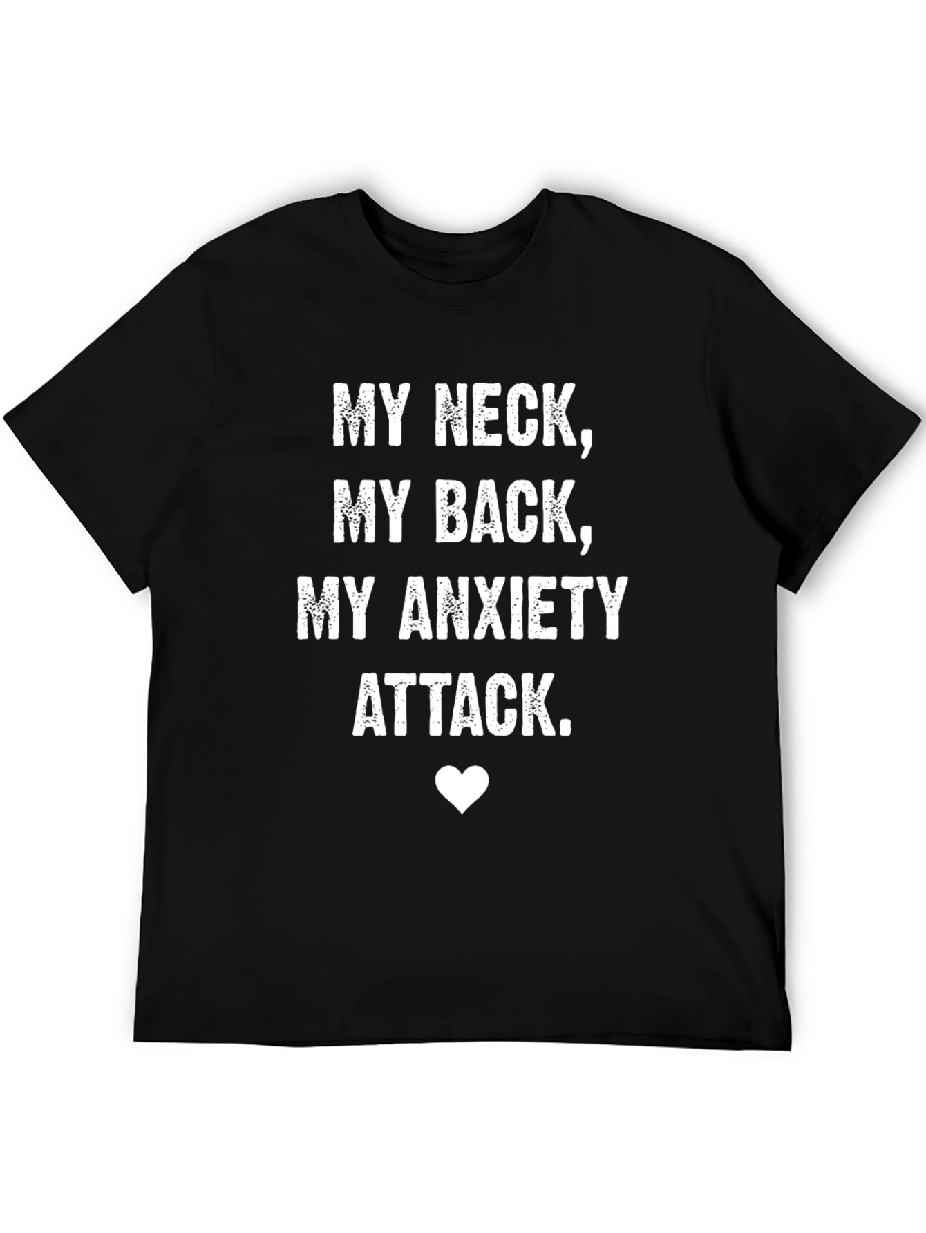 Humorous My Neck My Back Graphic T-Shirt