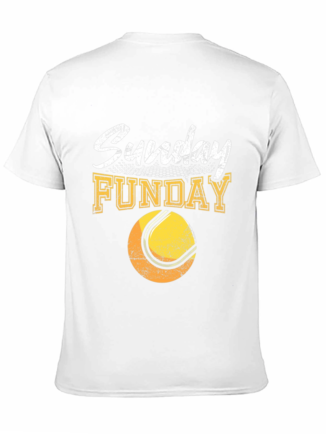 Sunday Funday Tennis Graphic T-Shirt