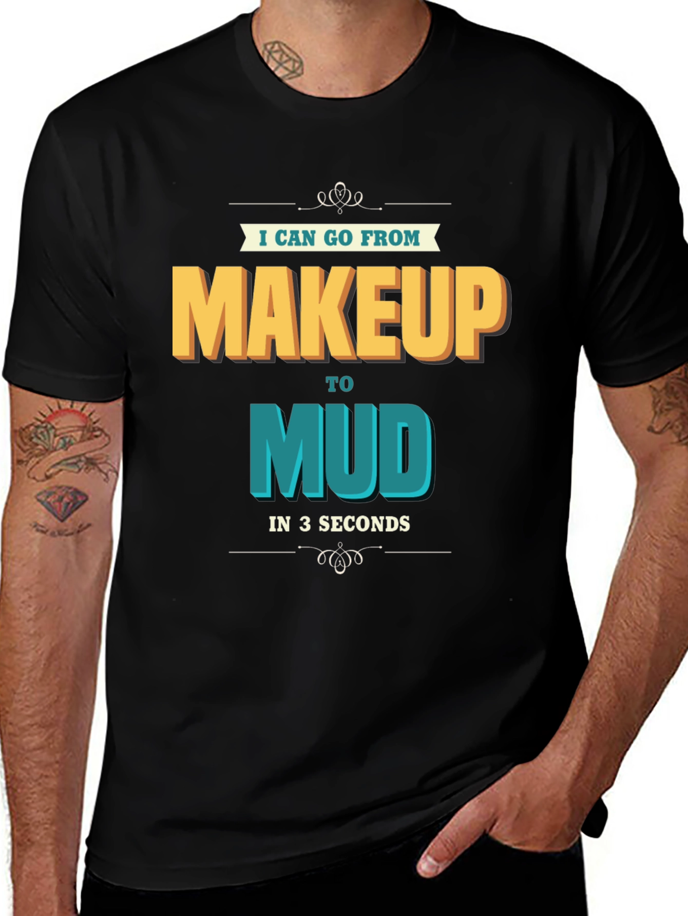 Makeup to Mud T-Shirt - Funny Adventure Tee