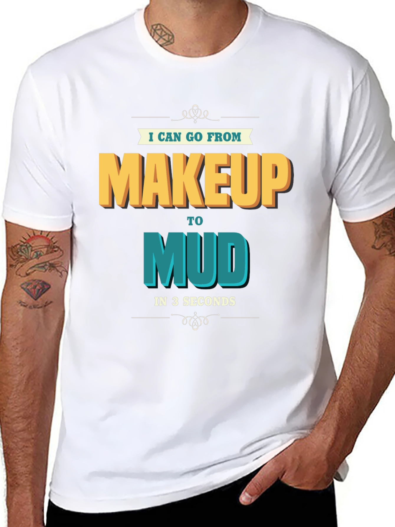 Makeup to Mud T-Shirt - Funny Adventure Tee