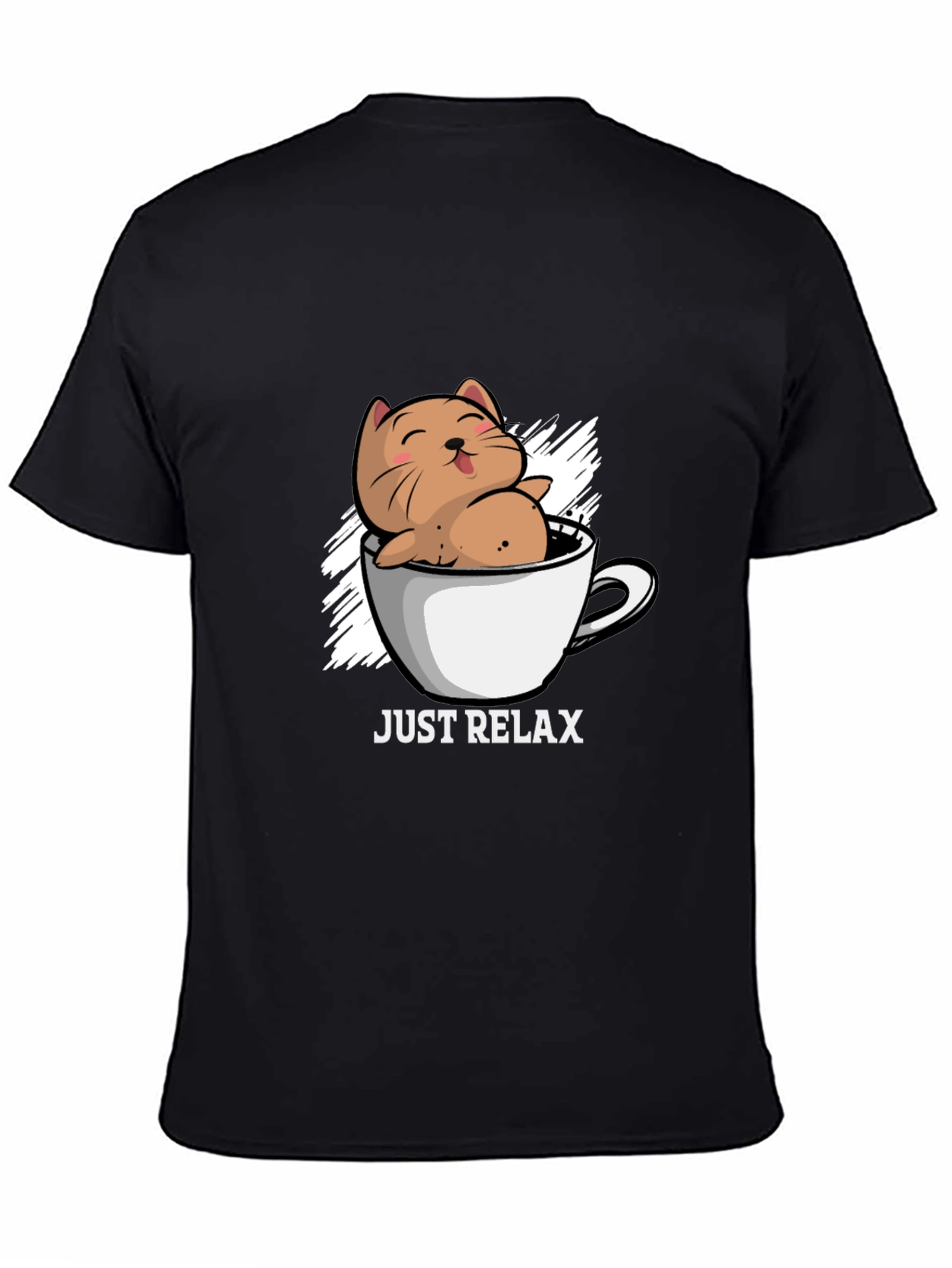 Just Relax Cat Mug T-Shirt