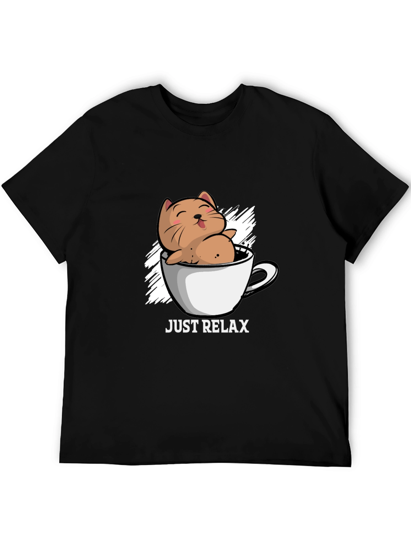 Just Relax Cat Mug T-Shirt