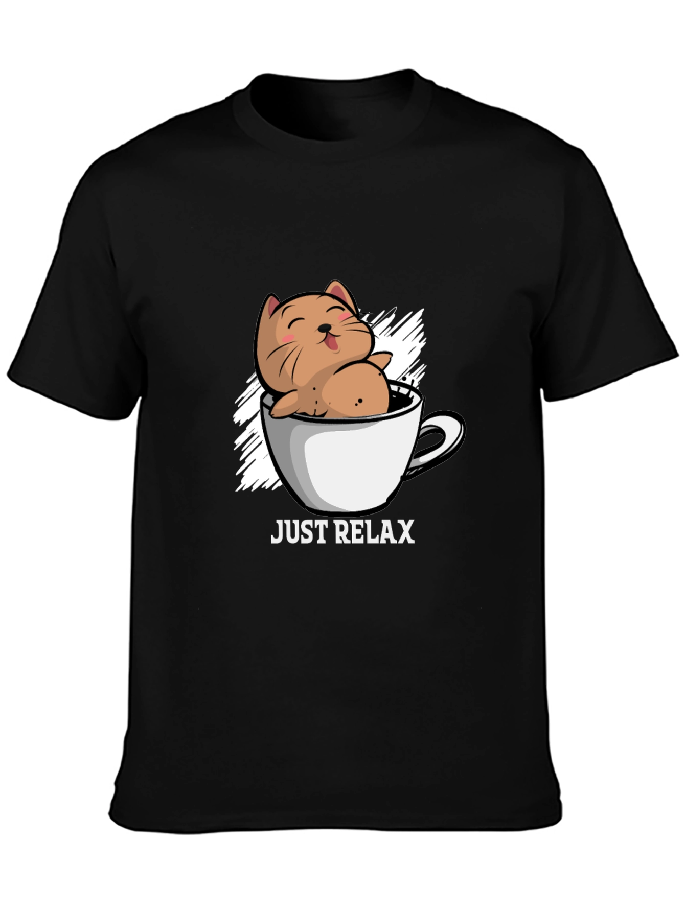 Just Relax Cat Mug T-Shirt