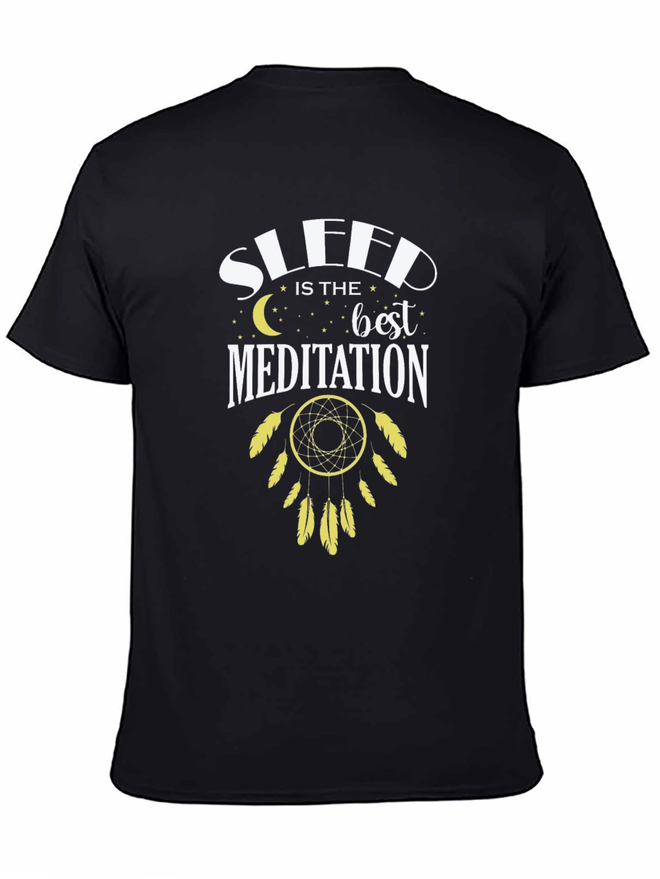 Sleep is the Best Meditation Dreamcatcher T-Shirt