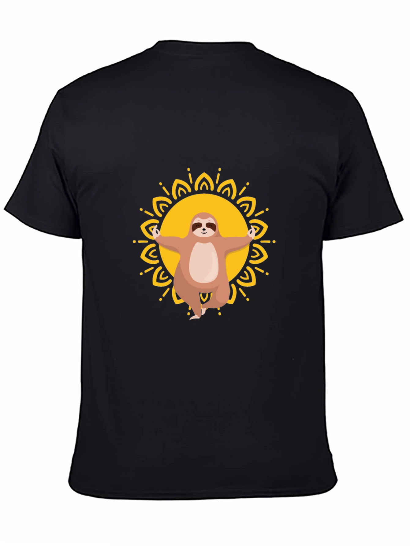 Sloth Yoga Graphic Tee - Meditate in Style!