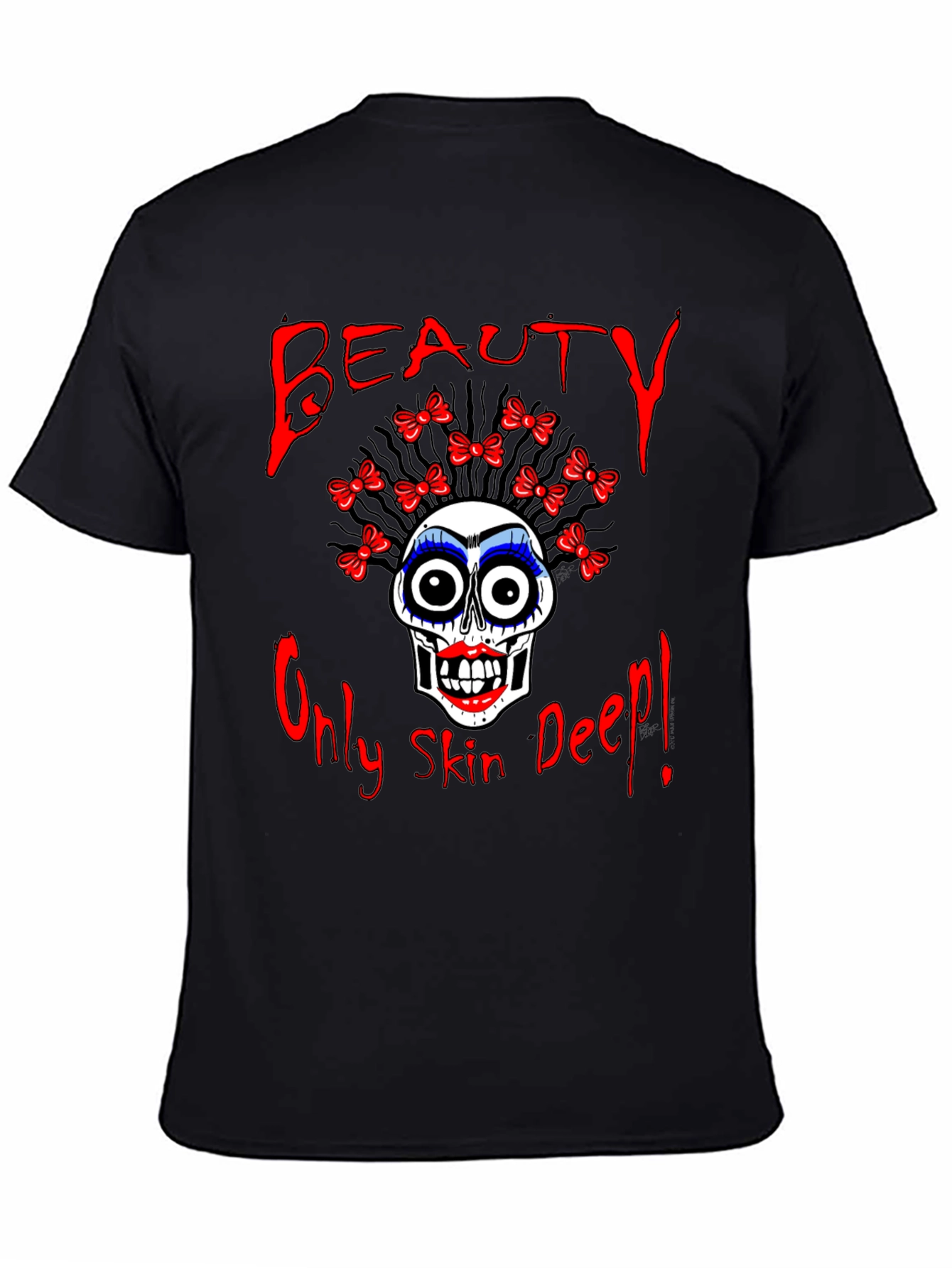 Beauty Only Skin Deep Graphic T-Shirt