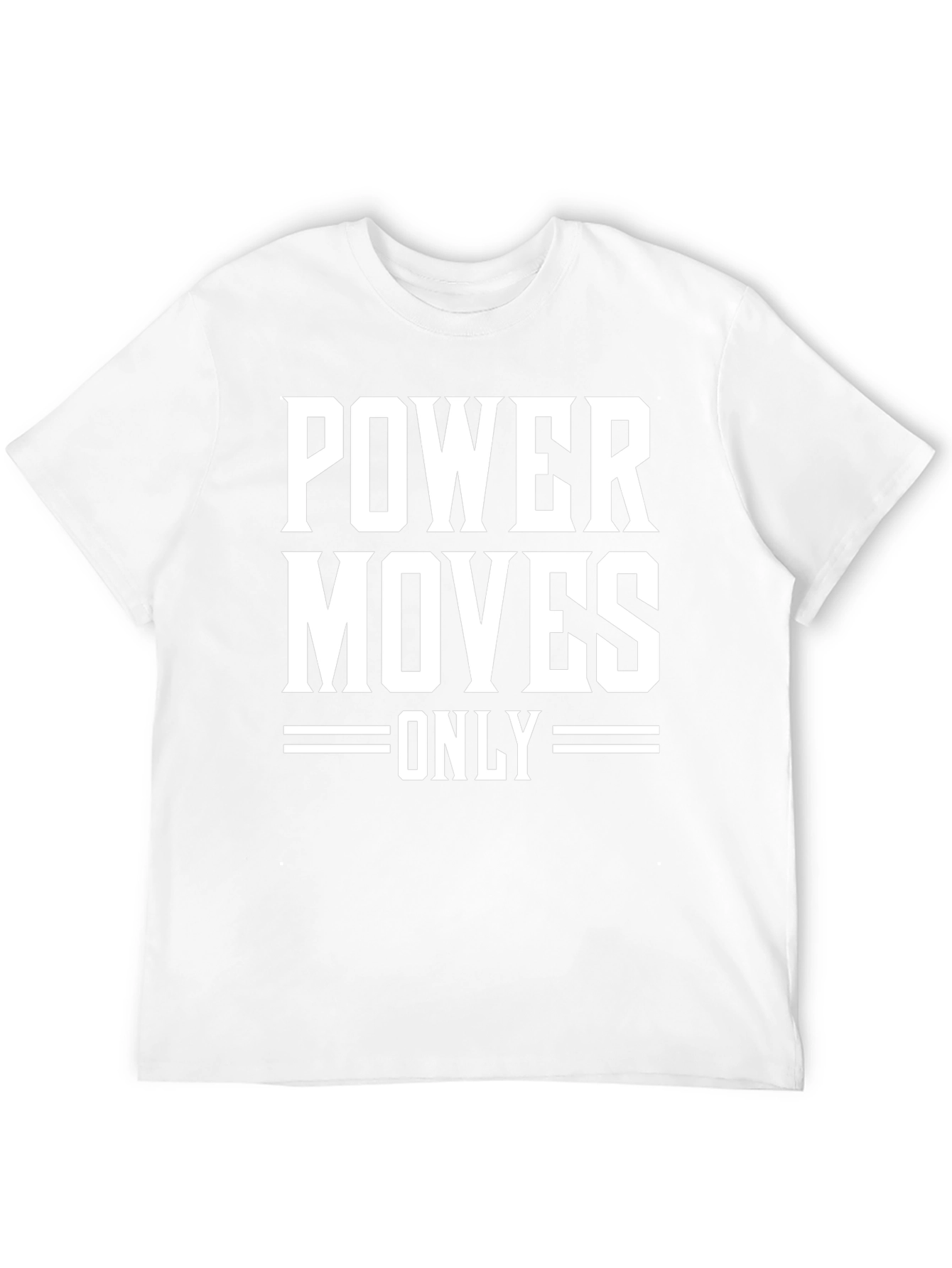 Power Moves Only Graphic Tee - Mens Black T-Shirt