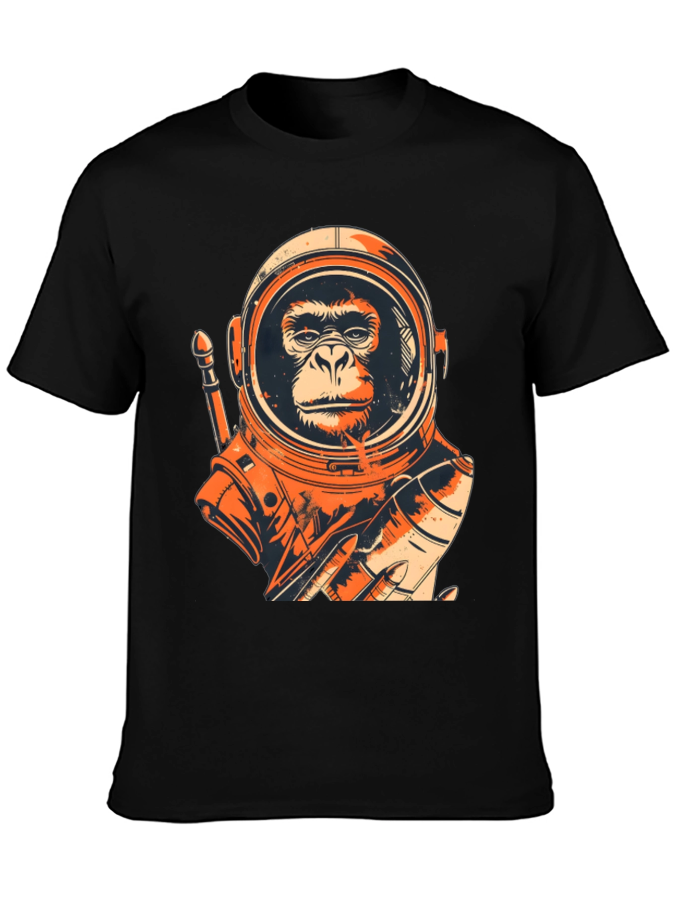 Astro Ape Graphic Tee - Unique Space Monkey Design