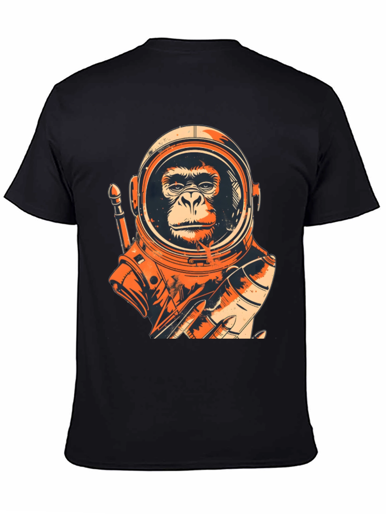 Astro Ape Graphic Tee - Unique Space Monkey Design