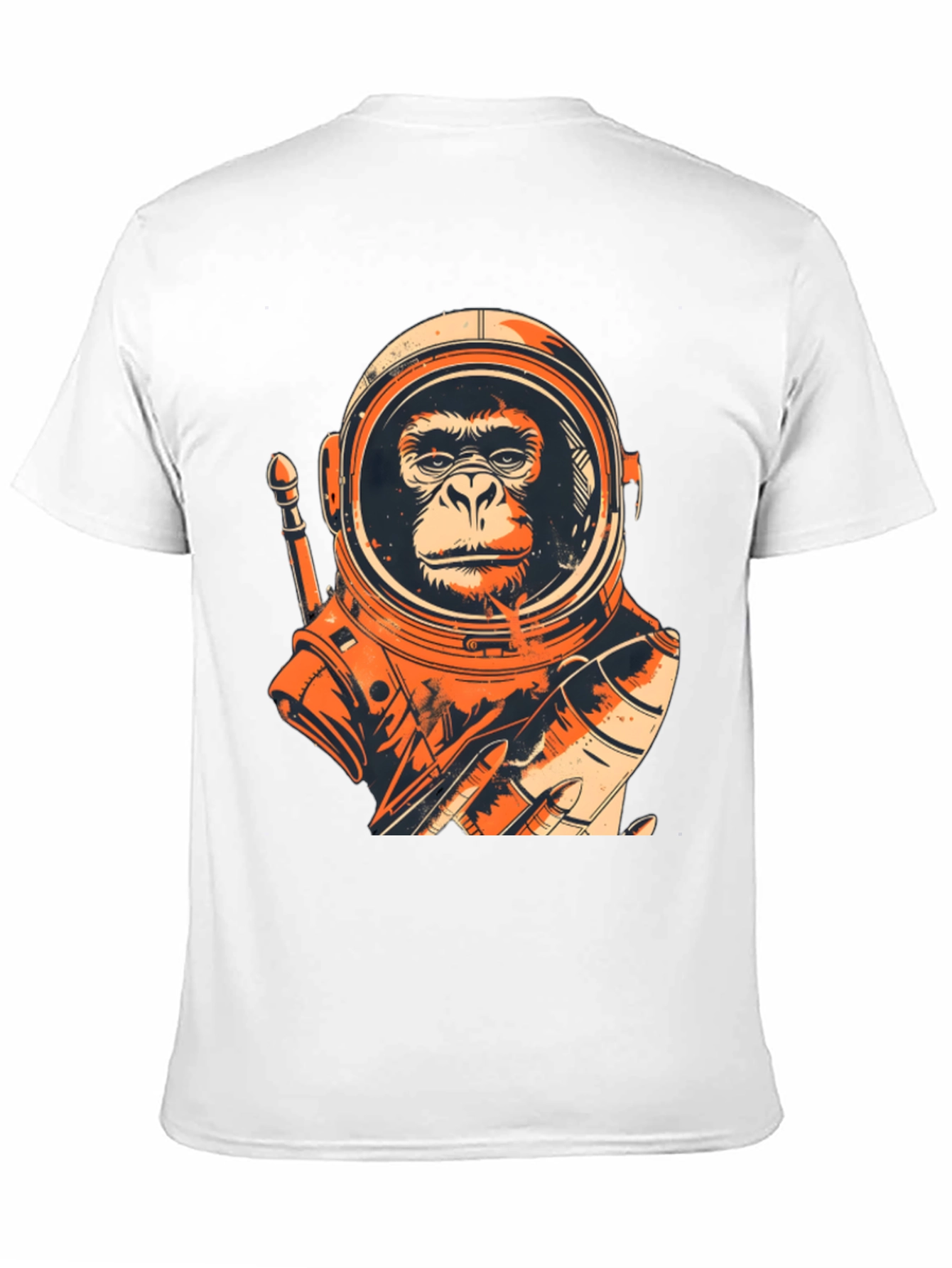 Astro Ape Graphic Tee - Unique Space Monkey Design