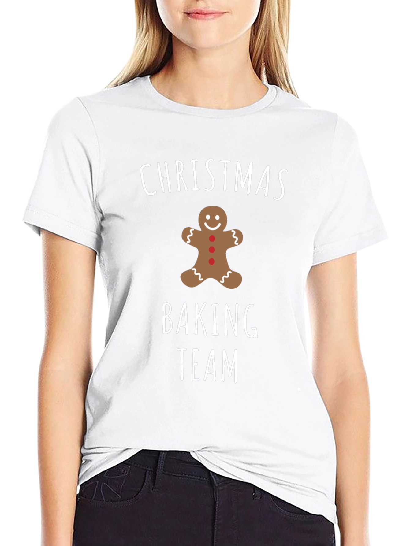 Christmas Baking Team T-Shirt Festive Holiday Apparel
