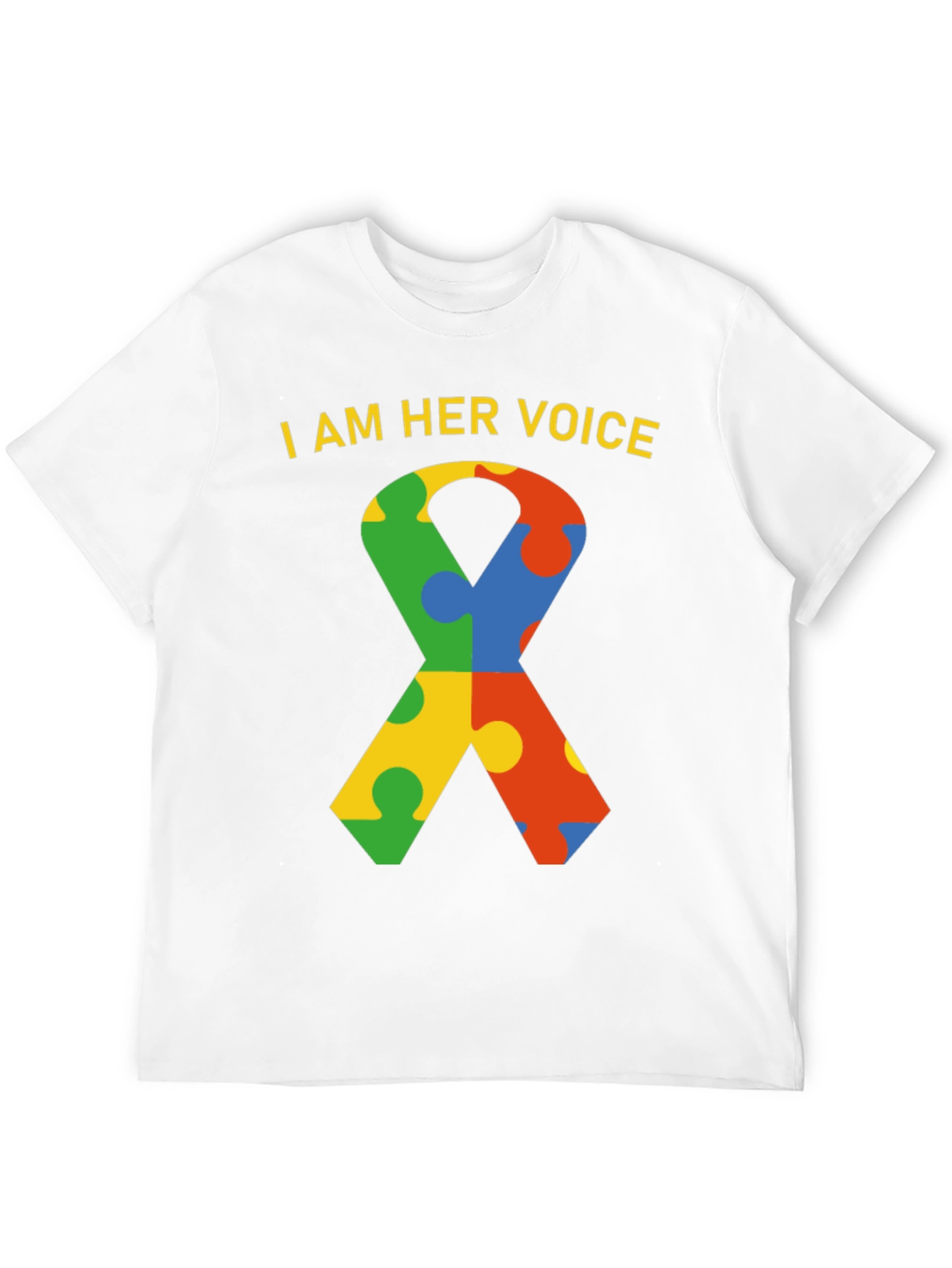 Autism Awareness T-Shirt - I am Her Voice
